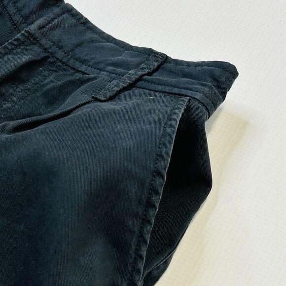 Good American A Line Drapey Trouser Short Size 2 Black 25”x4” 90s Y2K Pleated - Picture 6 of 14